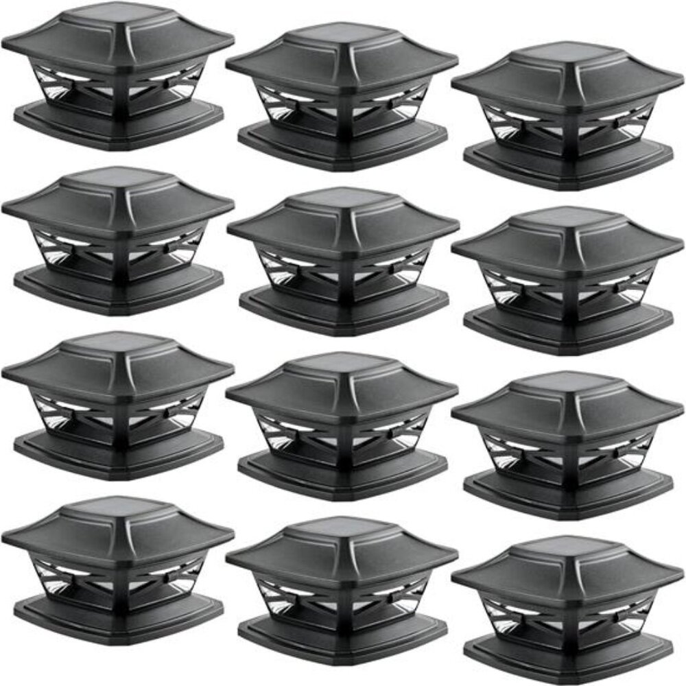 Lighting Flexfit Solar Outdoor Post Cap Lights - Wooden Posts